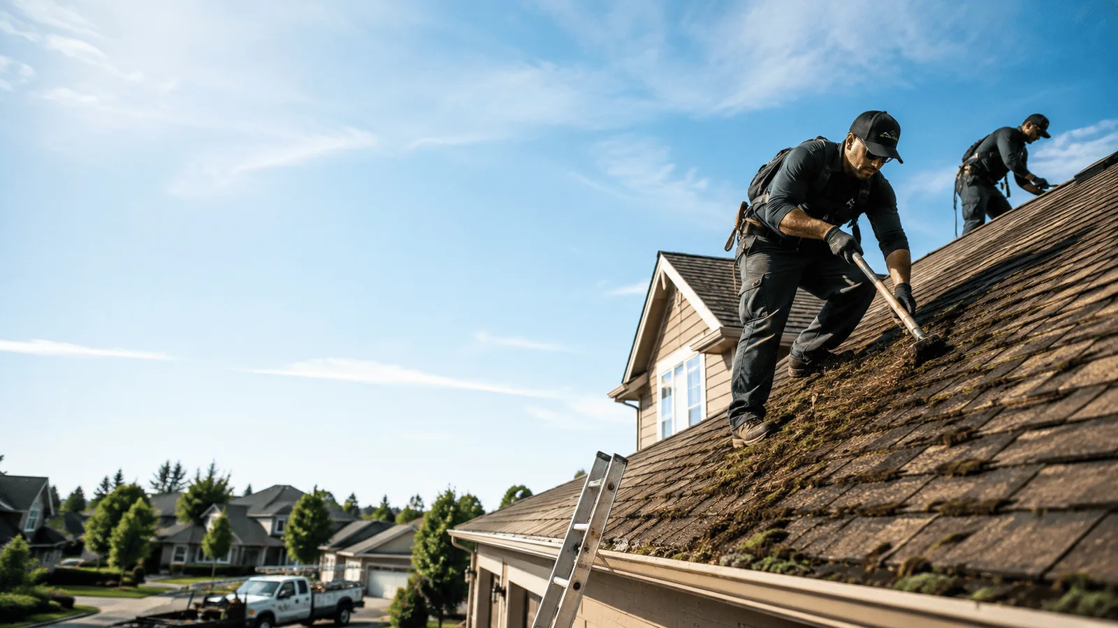 Roof Moss Removal in Huntley, WY near me